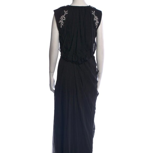 Tibi Silk Long Dress - Picture 3 of 8